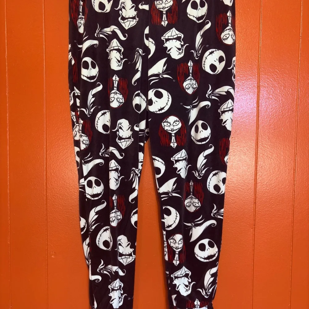 Nightmare Before Christmas Pajama Set Disney Top Bottoms Jack Sally - Picture 8 of 9